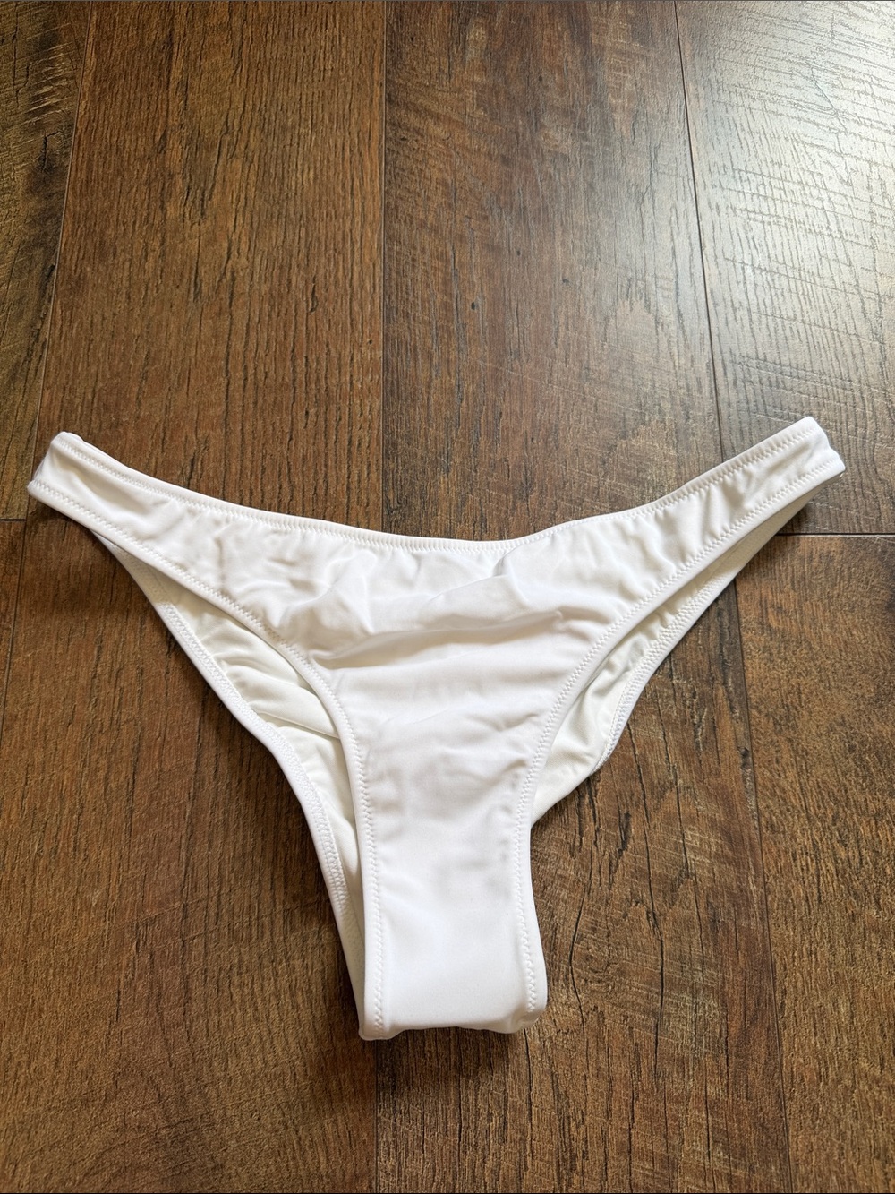 Victoria's Secret White Bikini Bottom - Sleek Minimal Swim